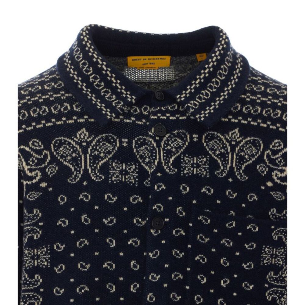 Guest In Residence Men Wild Rag Work Shirt - Picture 4 of 4